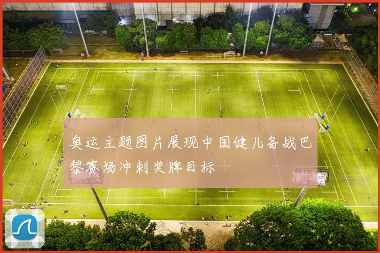 奥运主题图片展现中国健儿备战巴黎赛场冲刺奖牌目标