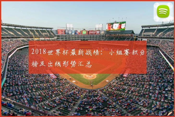 2018世界杯最新战绩：小组赛积分榜及出线形势汇总